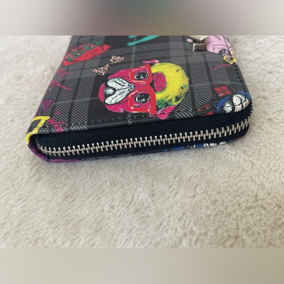 Betsey Johnson Pug Print Wallet NWT - Picture 5 of 14